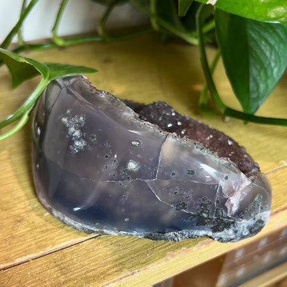 Druzy Amethyst Agate Cave