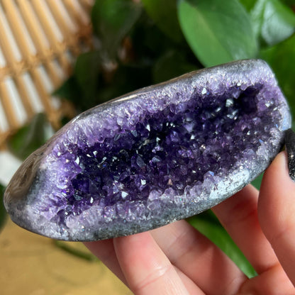 Druzy Amethyst Agate Cave