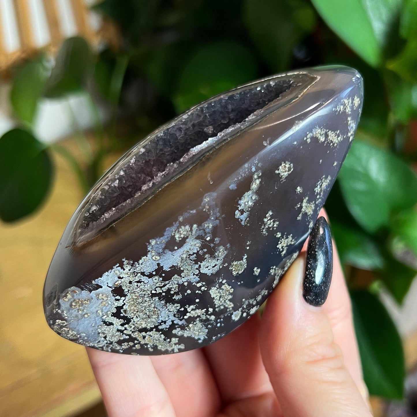 Druzy Amethyst Agate Cave