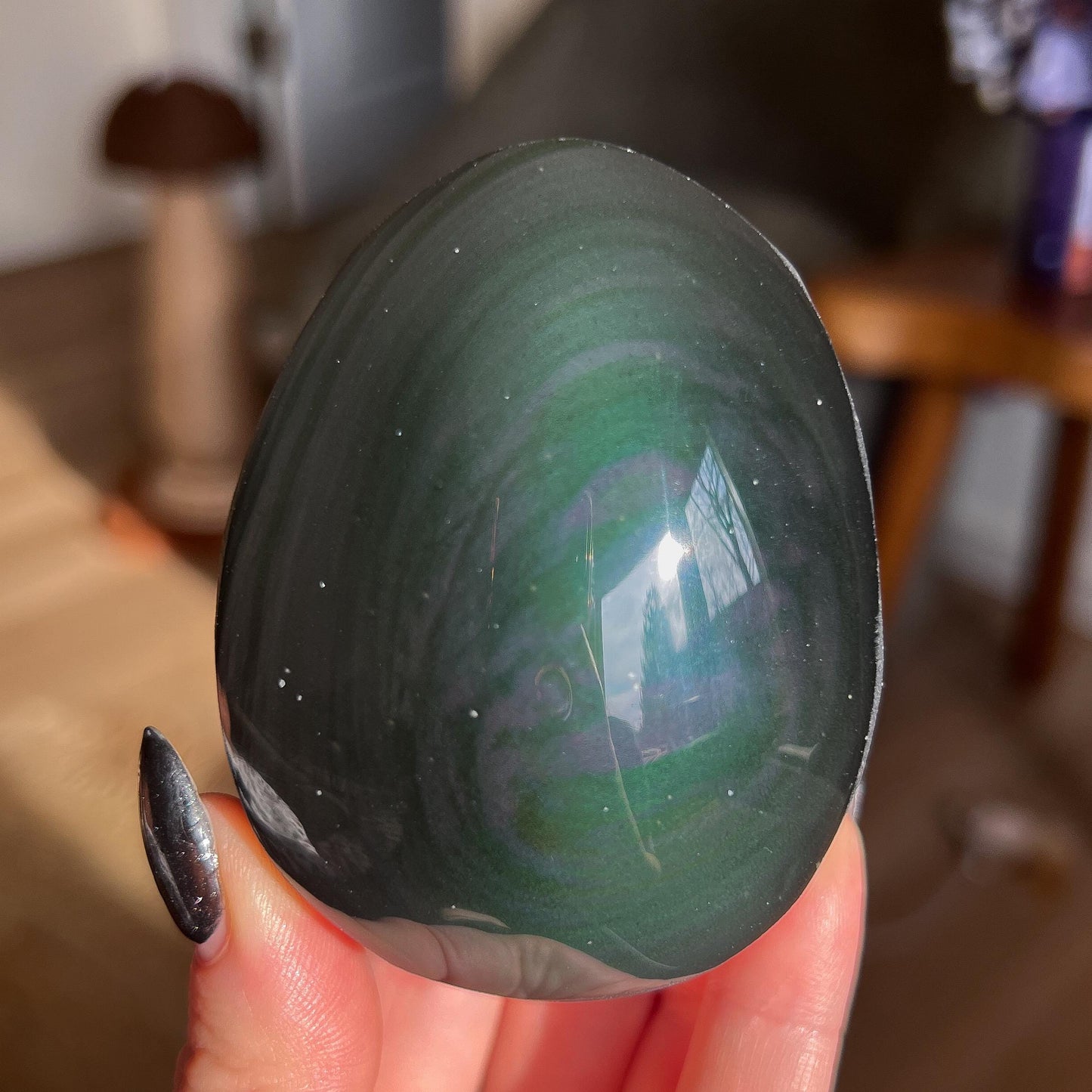Rainbow Obsidian Stone