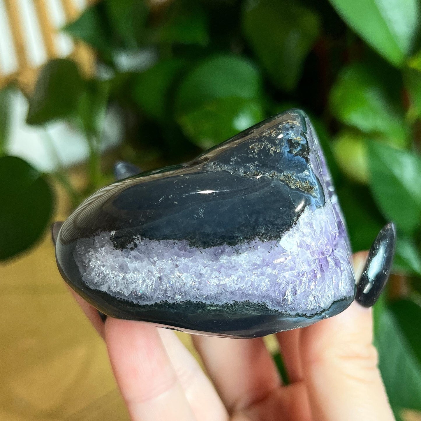 Druzy Amethyst Agate Cave
