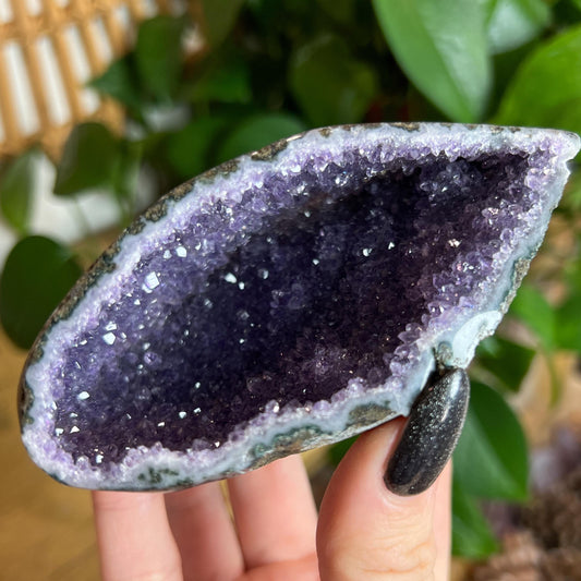 Druzy Amethyst Agate Cave