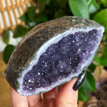 Druzy Amethyst Agate Cave