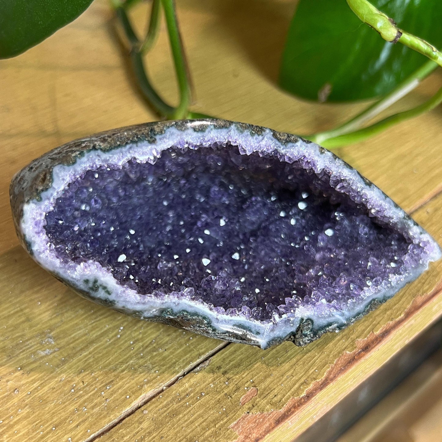 Druzy Amethyst Agate Cave
