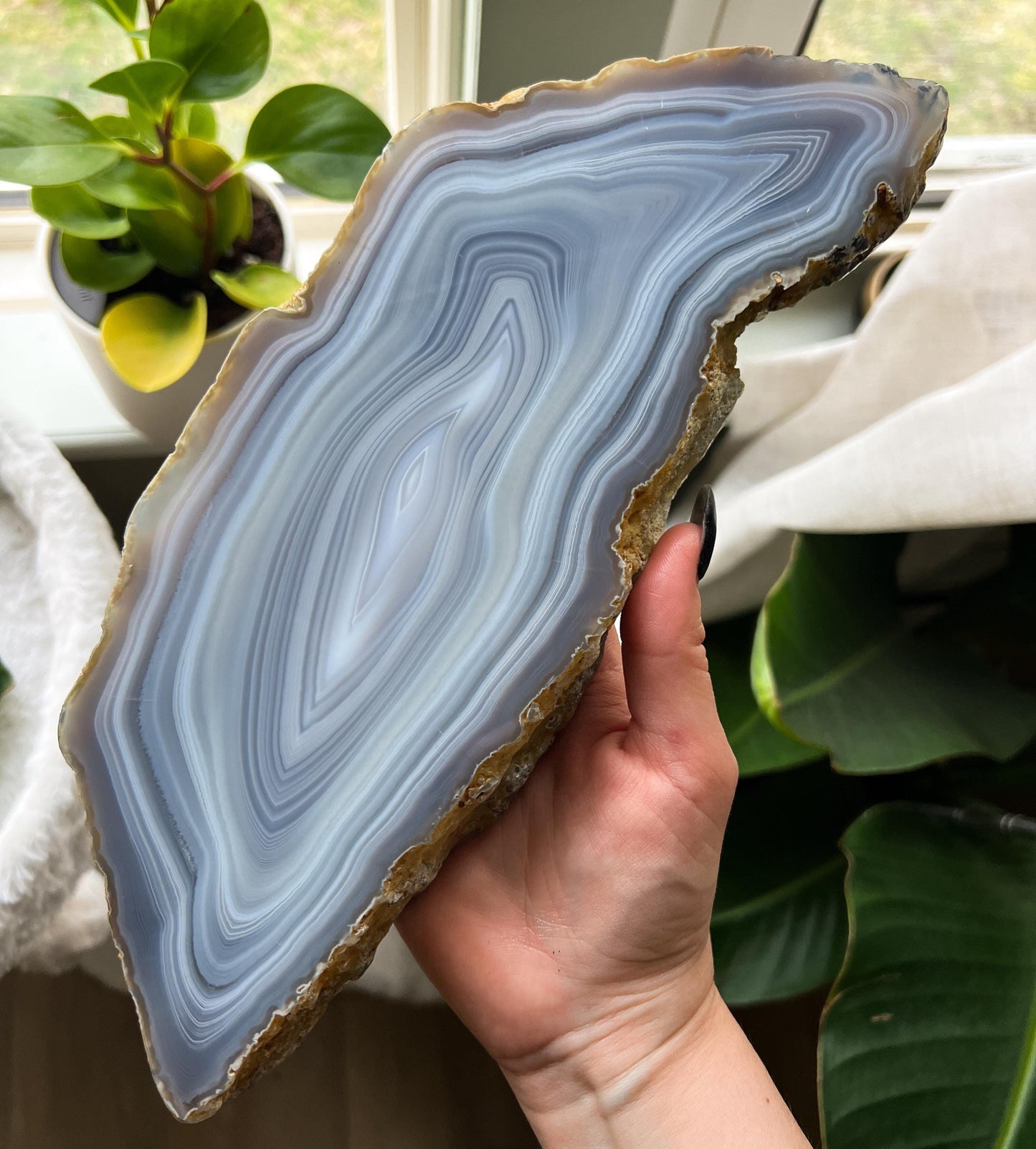 Banded Agate 4lb Slab