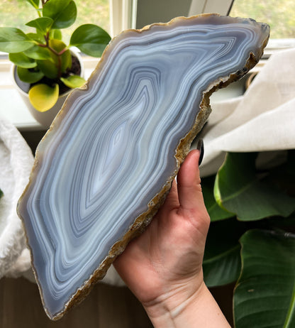 Banded Agate 4lb Slab