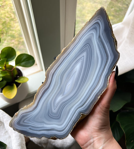 Banded Agate 4lb Slab