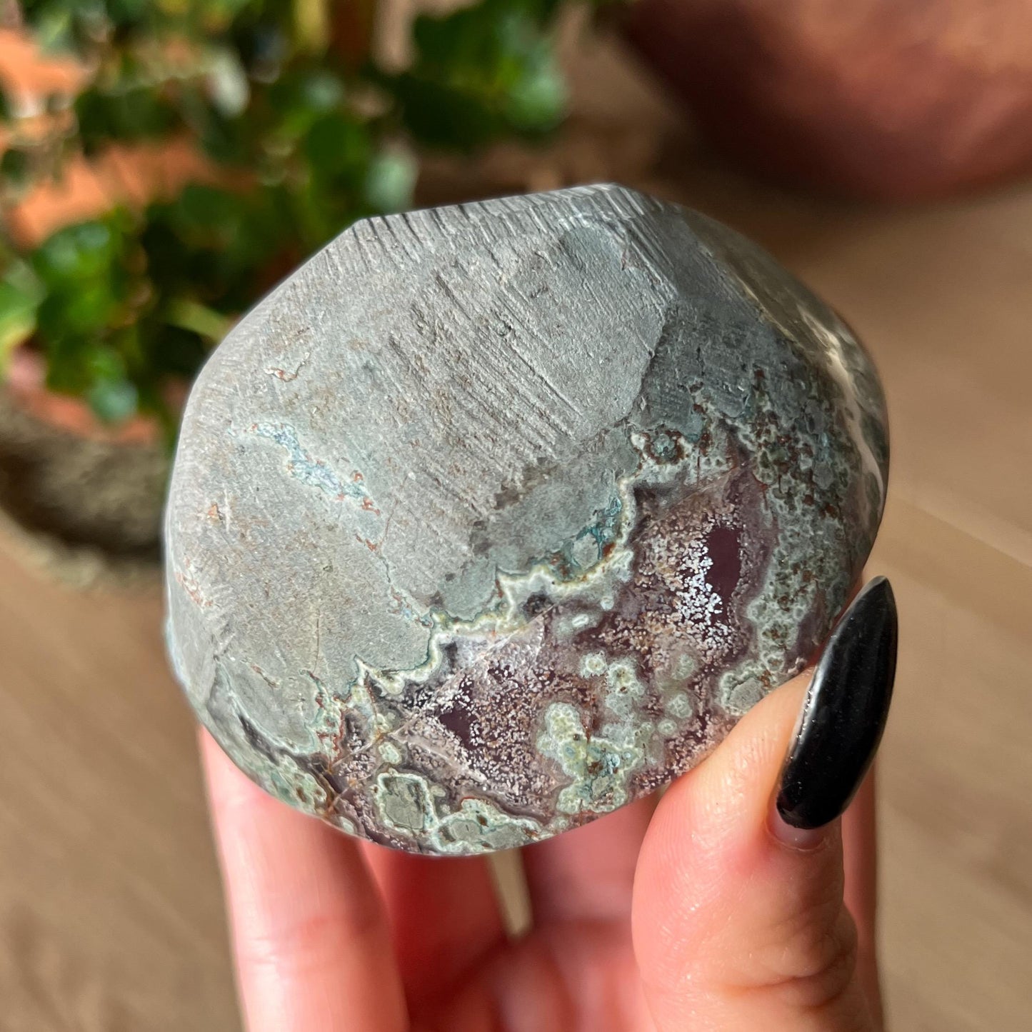 Pink Amethyst Druzy Geode