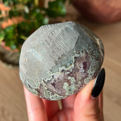 Pink Amethyst Druzy Geode