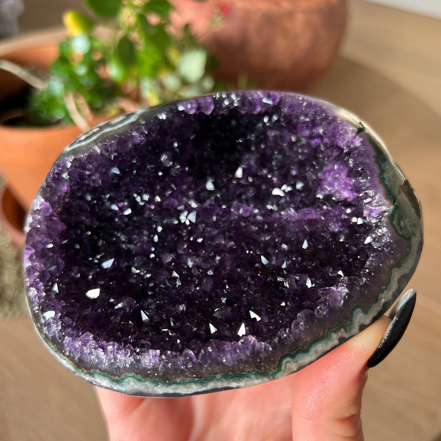 Amethyst Geode Cave