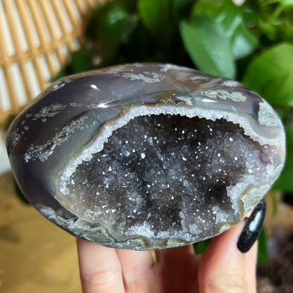 Druzy Amethyst Agate Cave