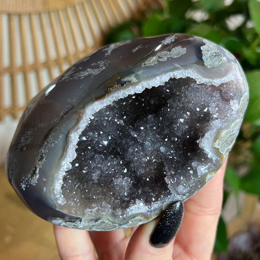 Druzy Amethyst Agate Cave