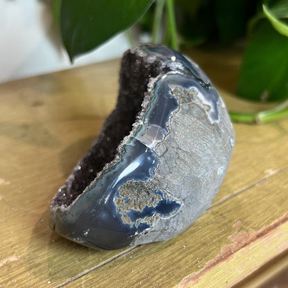Black Galaxy Amethyst Cave