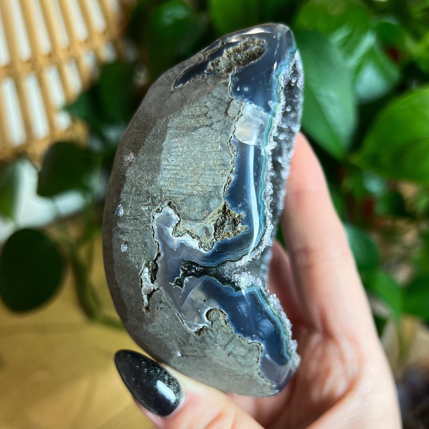 Black Galaxy Amethyst Cave