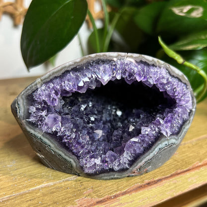 Amethyst Pink Jasper Cave