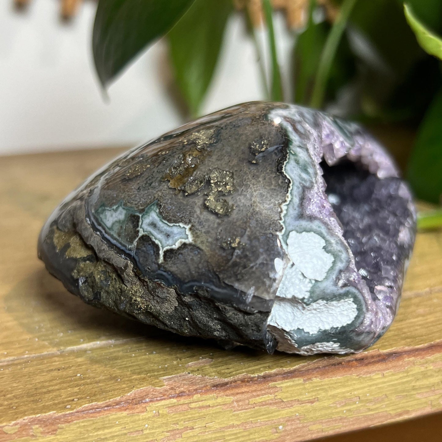 Druzy Amethyst Agate Cave
