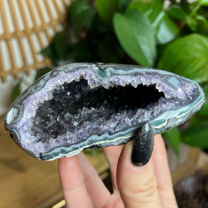 Druzy Amethyst Agate Cave