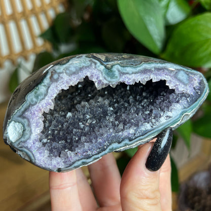 Druzy Amethyst Agate Cave