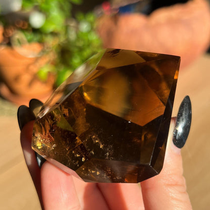 Untreated Honey Phantom Citrine Freeform