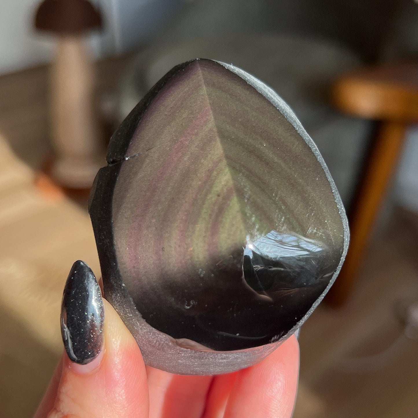 Rainbow Obsidian Stone