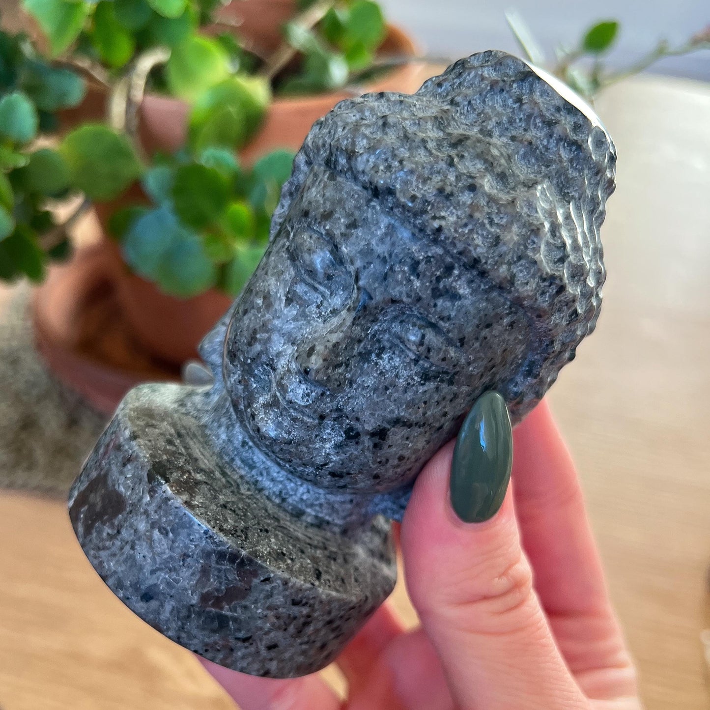 Yooperlite Buddha Head