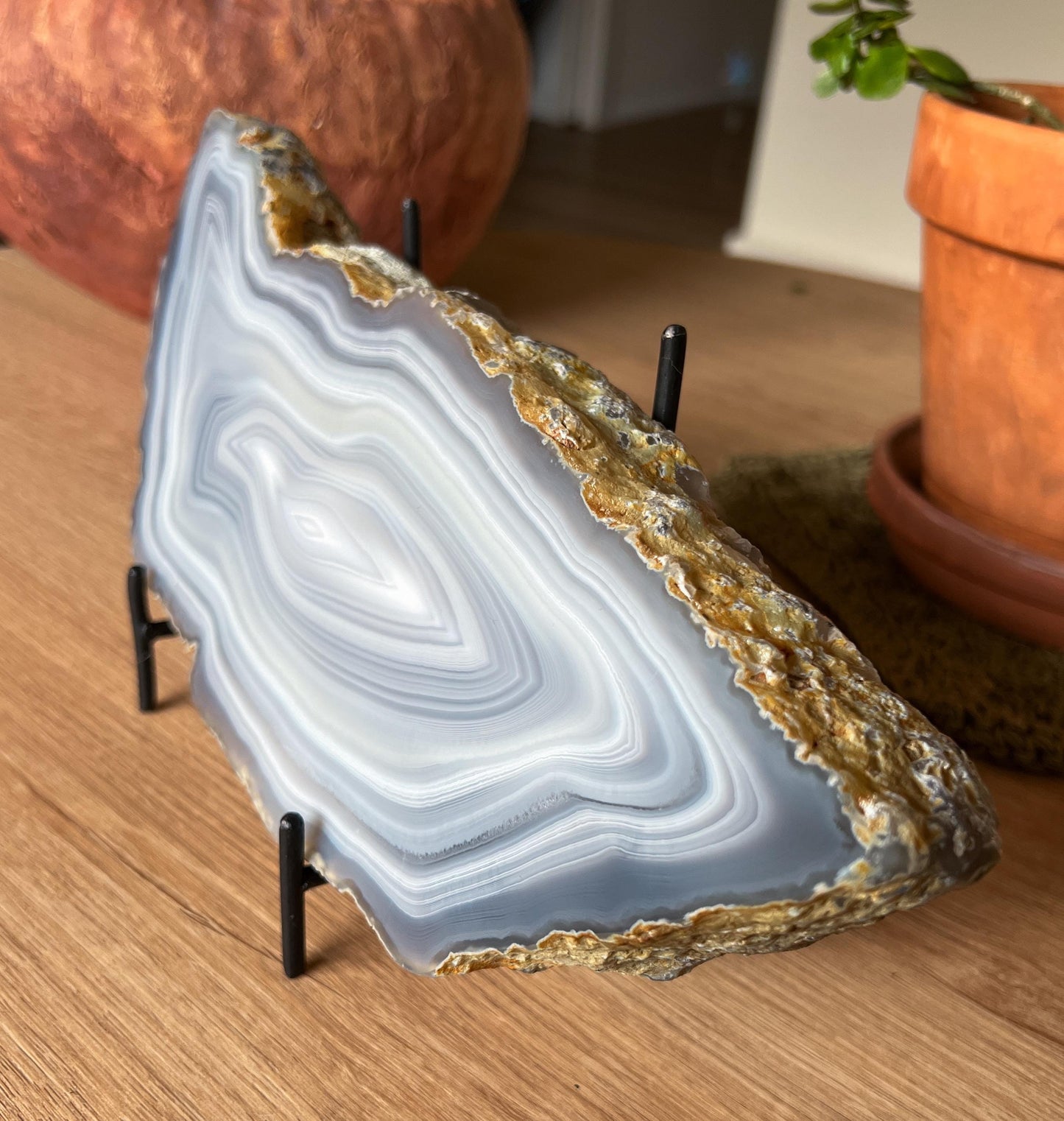 Banded Agate 4lb Slab