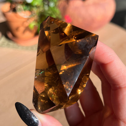 Untreated Honey Phantom Citrine Freeform