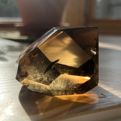 Untreated Honey Phantom Citrine Freeform