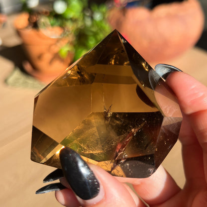 Untreated Honey Phantom Citrine Freeform