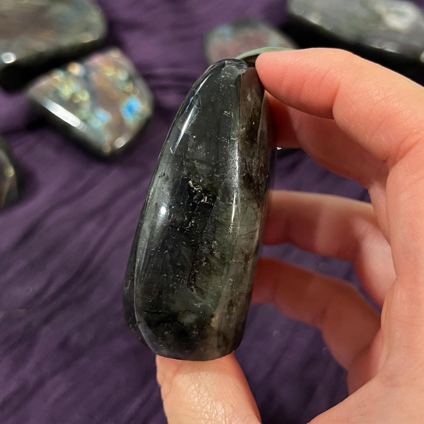 Orange Fire Labradorite Freeform