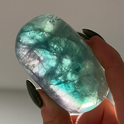 Rainbow Fluorite Palm Stones