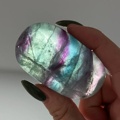 Rainbow Fluorite Palm Stones