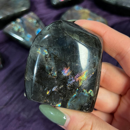 Purple Rainbow Labradorite Freeform