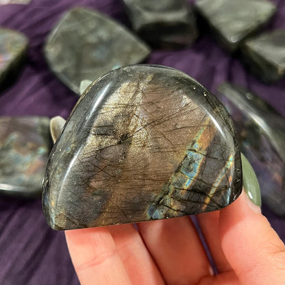 Orange Fire Labradorite Freeform