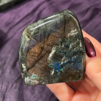 Orange Fire Labradorite Freeform