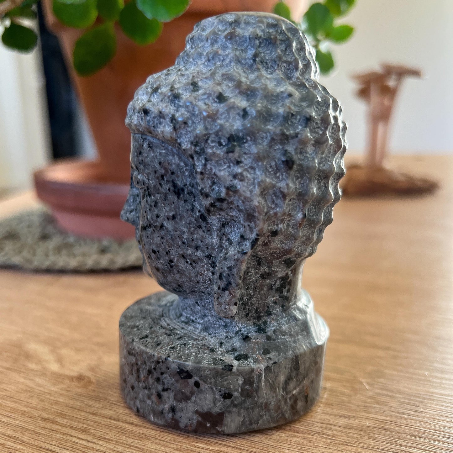 Yooperlite Buddha Head