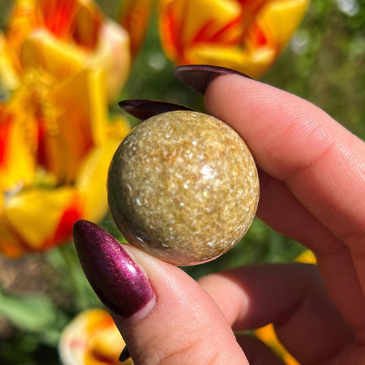 Golden Euphoralite Sphere