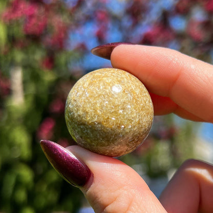 Golden Euphoralite Sphere