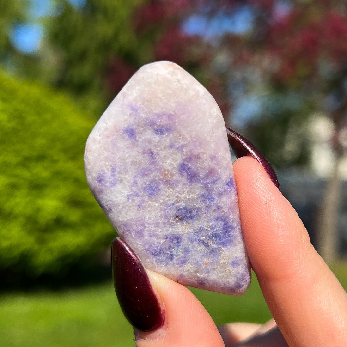 Bliss Euphoralite Palm Stone