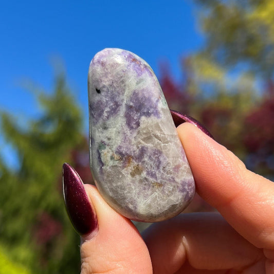 Bliss Euphoralite Palm Stone