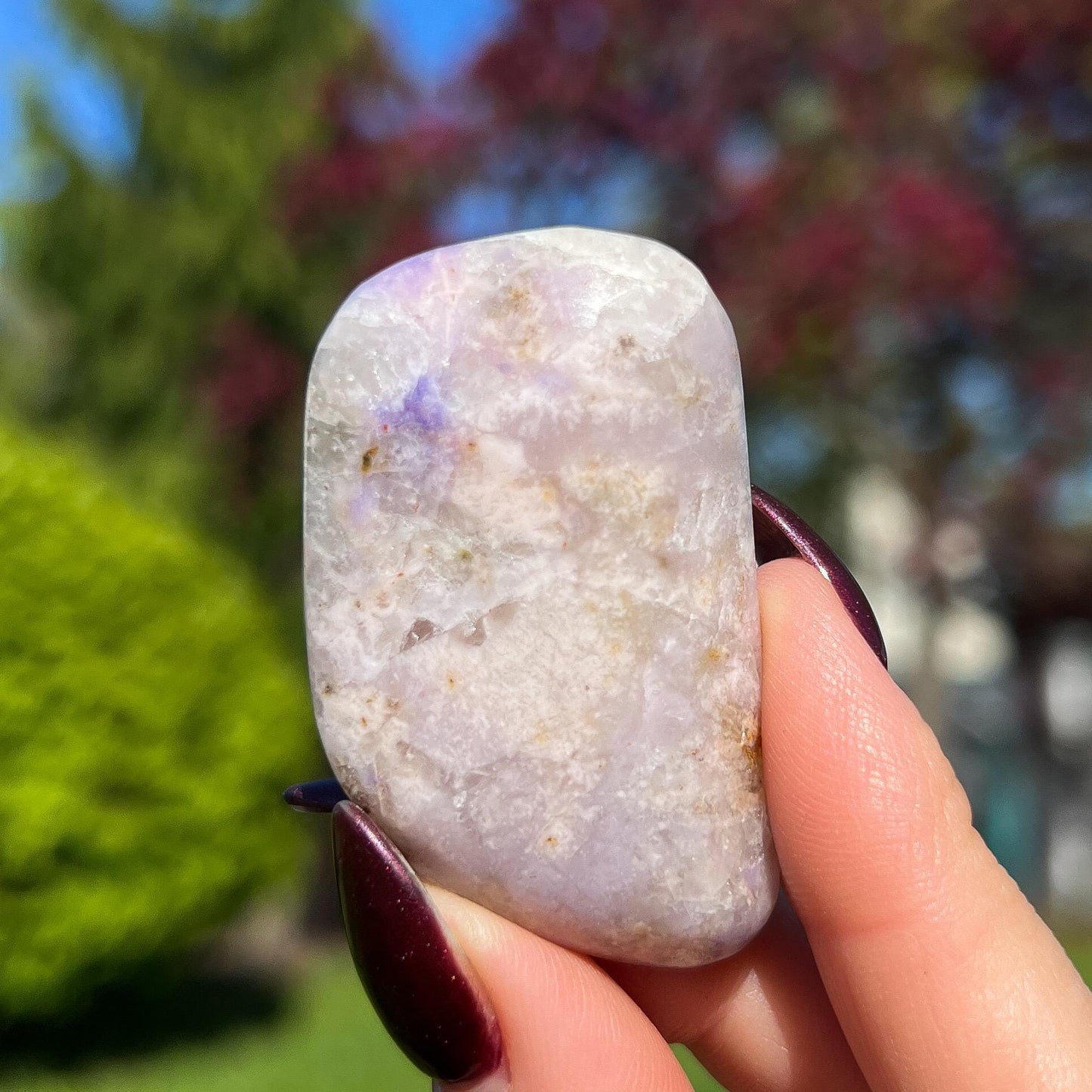 Bliss Euphoralite Palm Stone