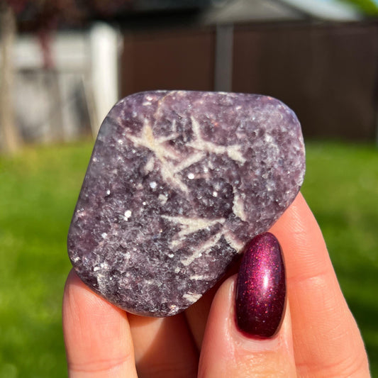 Divine Euphoralite Palm Stone