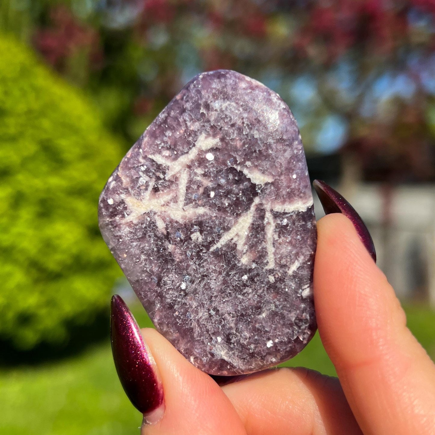 Divine Euphoralite Palm Stone