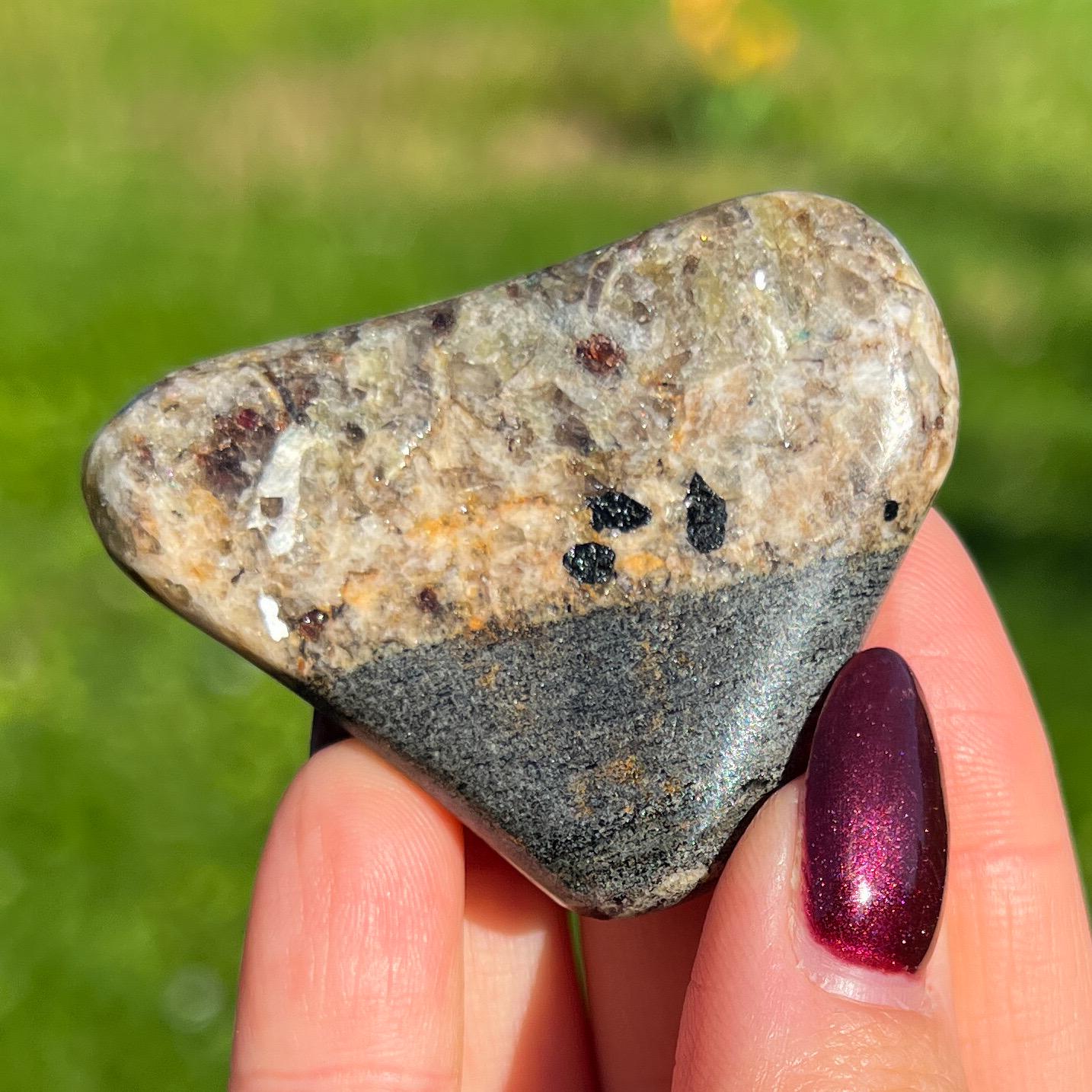Earth Euphoralite Palm Stone