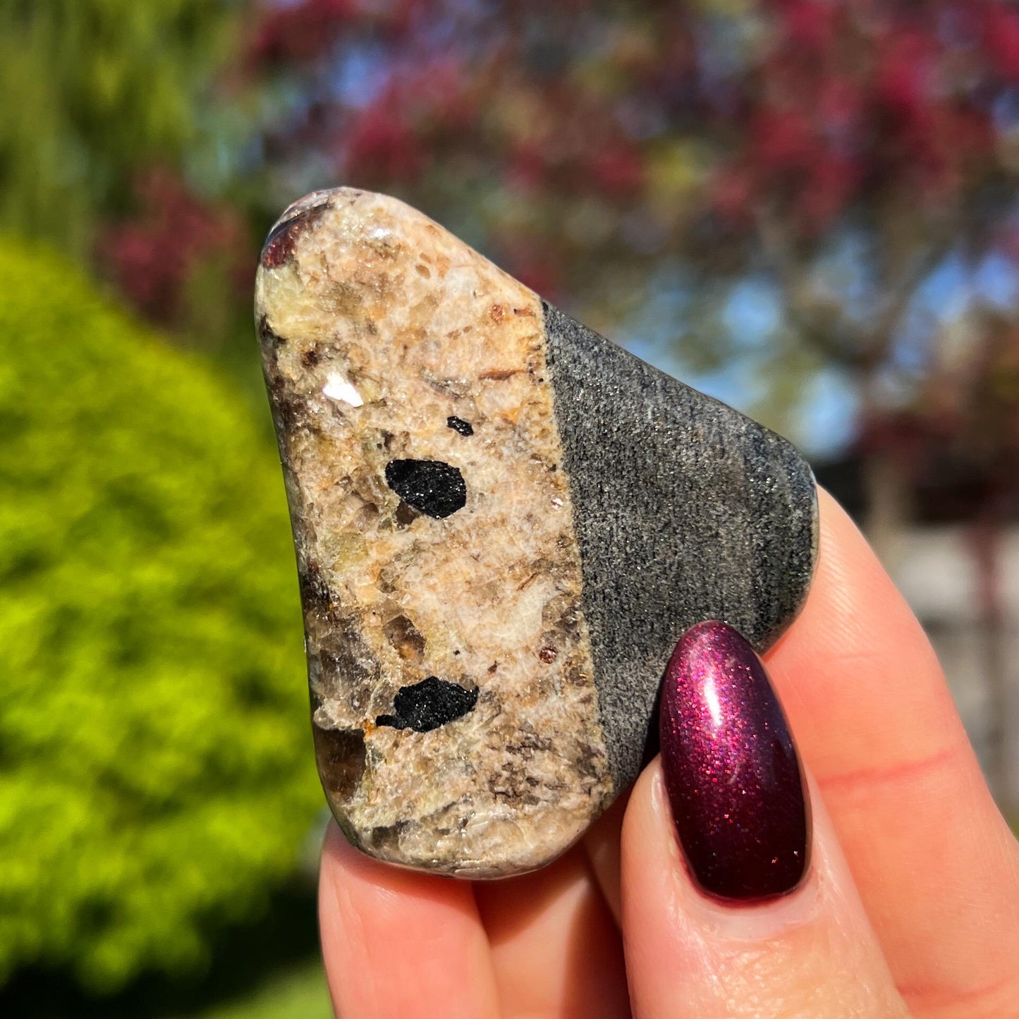 Earth Euphoralite Palm Stone