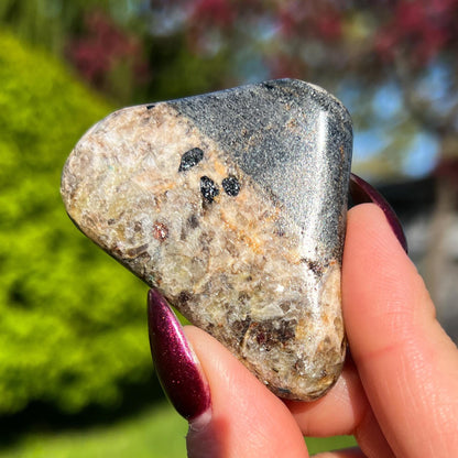 Earth Euphoralite Palm Stone