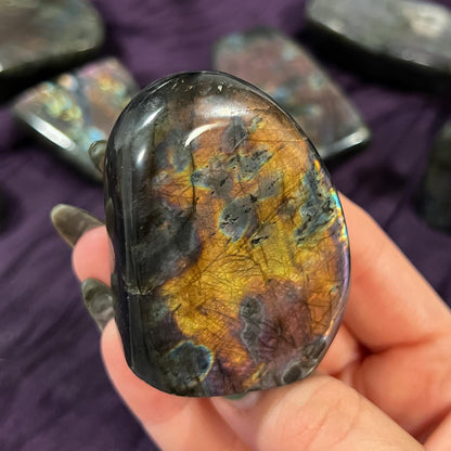 Orange Fire Labradorite Freeform
