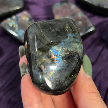 Orange Fire Labradorite Freeform