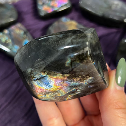 Purple Rainbow Labradorite Freeform