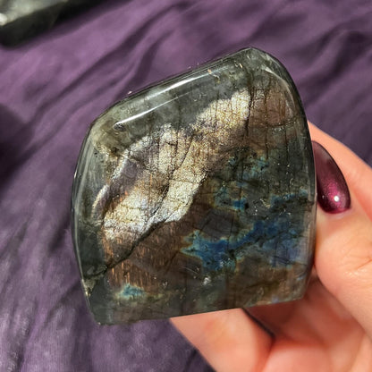 Orange Fire Labradorite Freeform